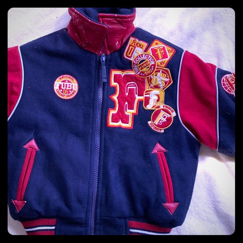FUBU VARSITY BOYS COAT.